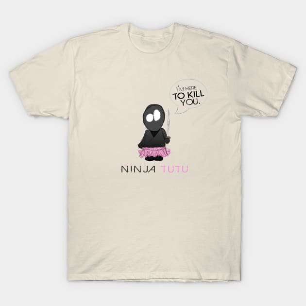 Ninju Tutu T-Shirt by potatonomad